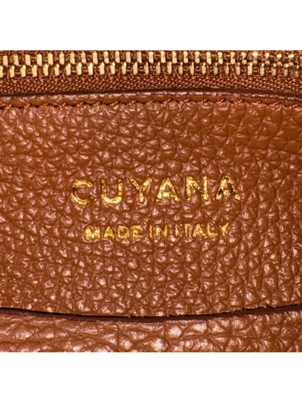 Cuyana Leather Backpack Brown/Caramel - Picture 7 of 11